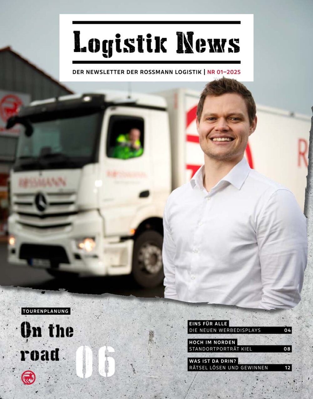Cover Logistik News 0125 ROSSMANN